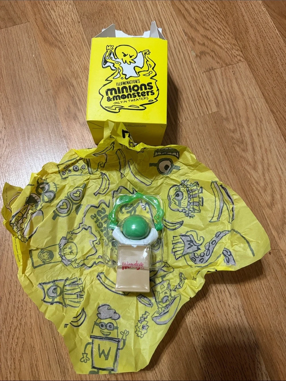 Wendy’s Minions Goomi toy